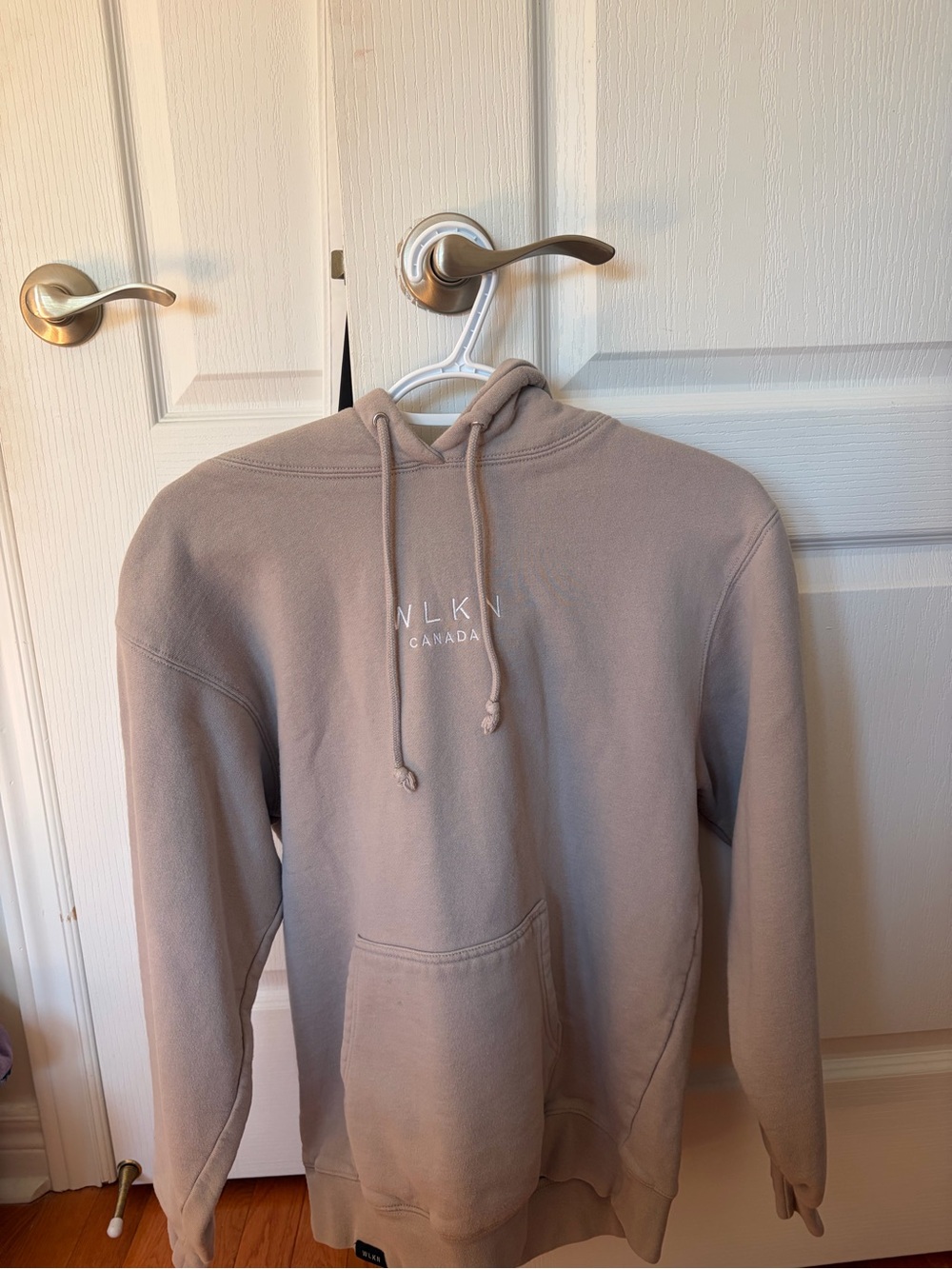 Men's Beige Hoodie Sweatshirt
